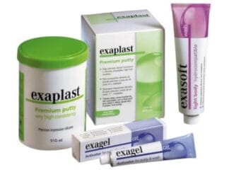 Exaplast Putty SET OF 3 C SILICONE