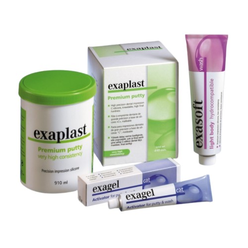 Exaplast Putty SET OF 3 C SILICONE