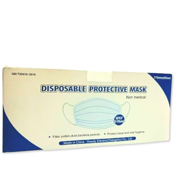 Face Mask 50pc/box - Howdy