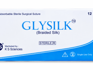 Glysilk Suture  needle Reverse Cutting 3/0