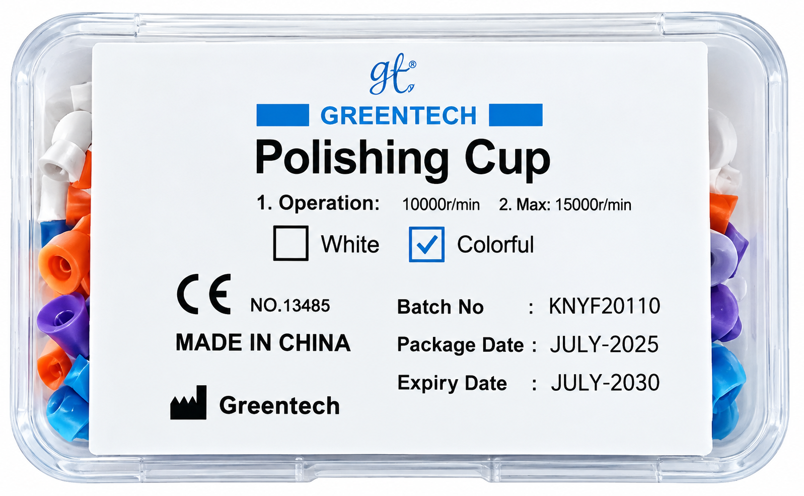 Polishing Cup Rubber Greentech