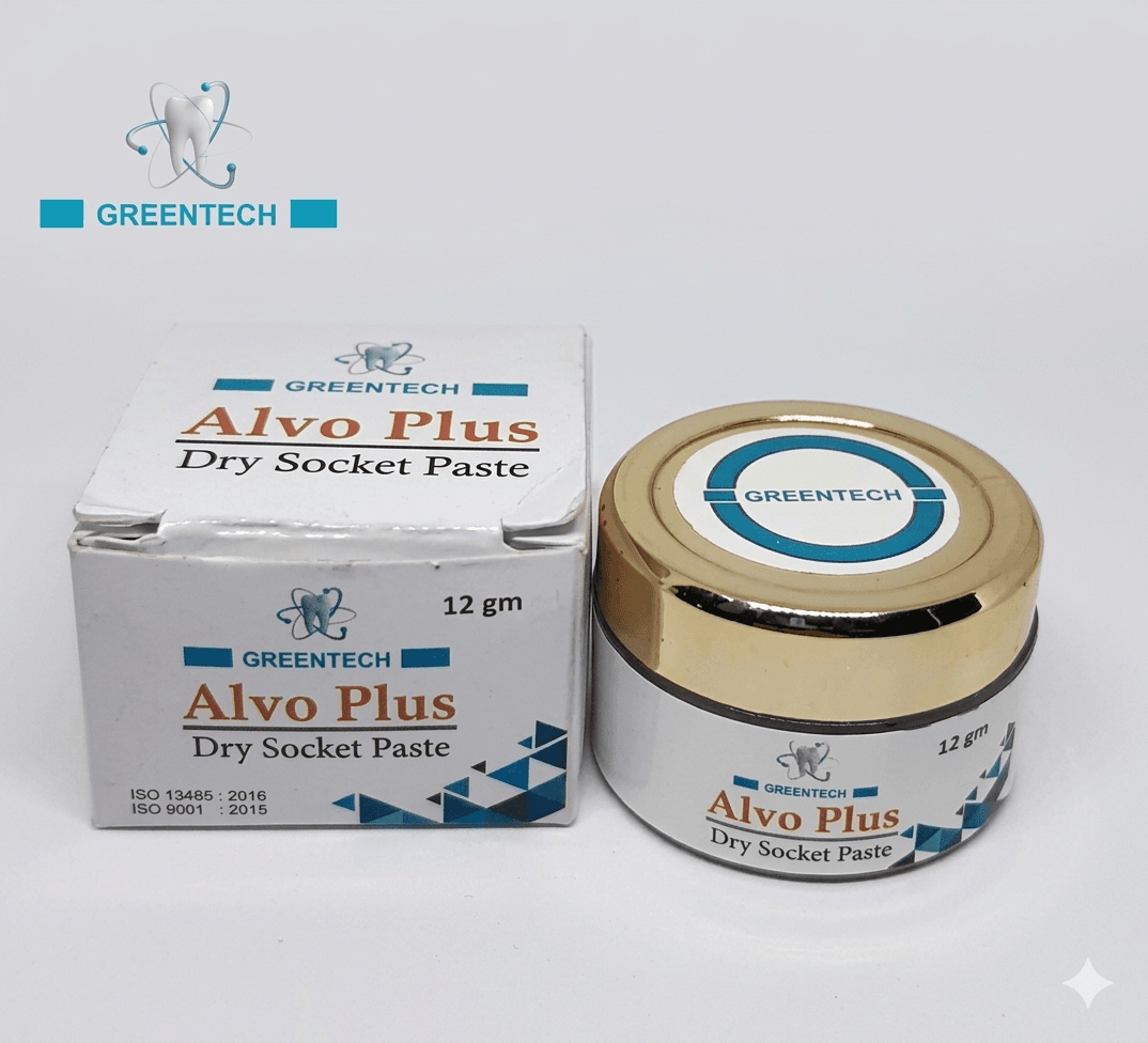 Alvo Plus (Dry Socket Pase) 12gm – Greentech