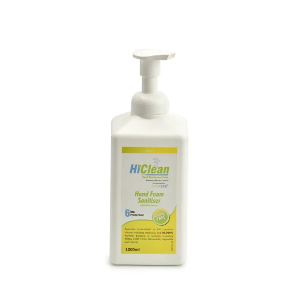 Hand Foam Sanitiser 1000 ml - Hi Clean
