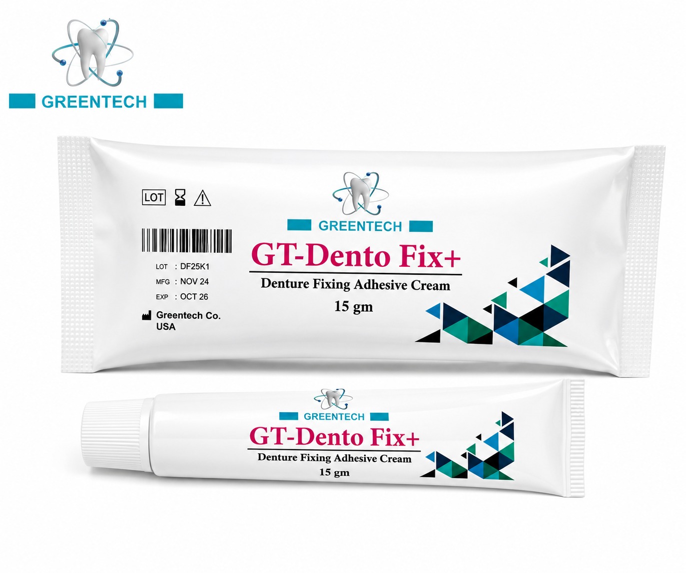 GT - Dentco Fix + Denture Adhesive Cream