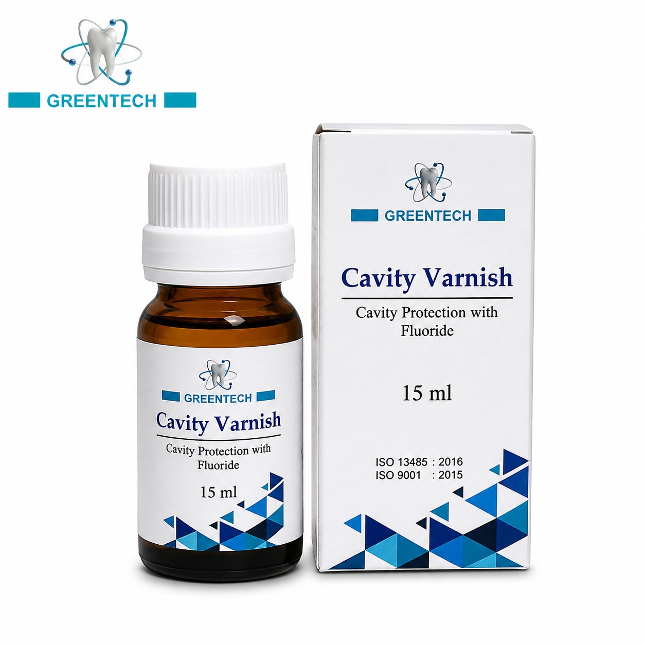 GT Cavity Varnish With Flouride 15ml - Greentech