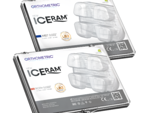 NEW ICE CLEAR - CERAMIC BRACKET ROTH 0.022