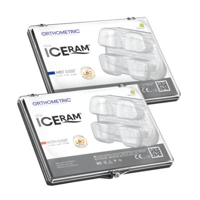 NEW ICE CLEAR - CERAMIC BRACKET ROTH 0.022