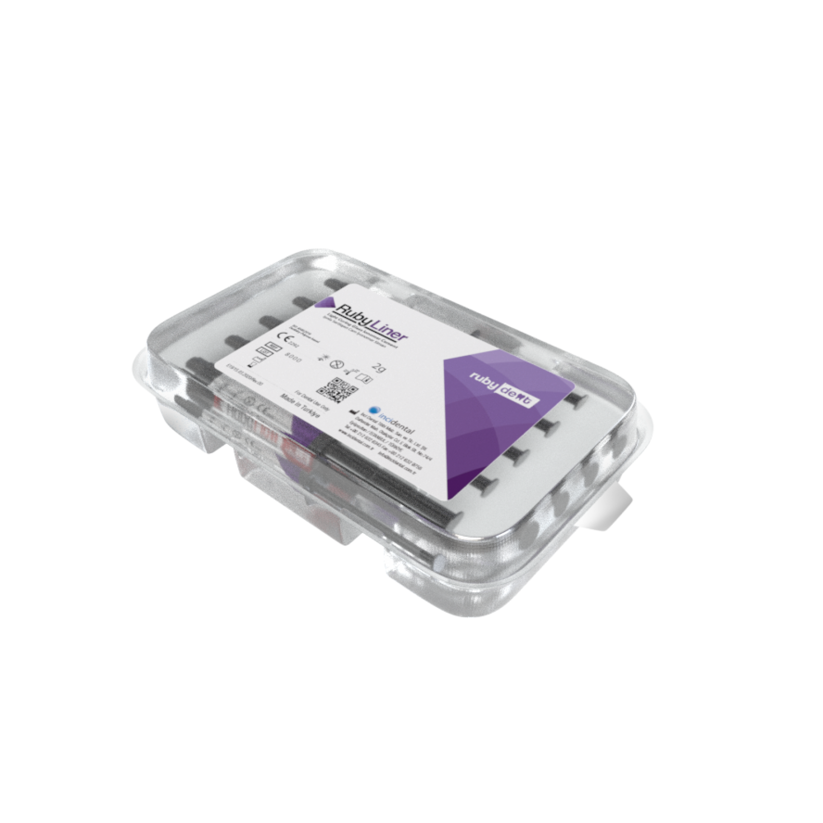 Ruby Liner Light Curing Cement 2g - Turkey