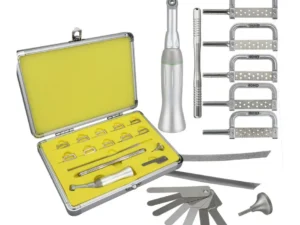 Dental Interproximal Reduction Kit (IPR Handpiece + Strips + Gauge + IPR Files)